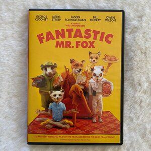 FANTASTIC MR. FOX (2009) DVD with Bill Murray & Meryl Streep Widescreen